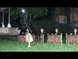 Karya Kontemporer "GERONG". Composed A.A. Gde Agung Semara Bawa.
