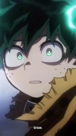 Deku angry moment