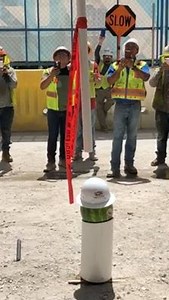 8.6M views · 54K reactions | Have you ever wondered how effective a hard hat really is? Check out our safety demonstration at our 2100 Nueces project in Austin. Our team illustrated the importance of a hard hat by showing the results of dropping a piece of rebar through a PVC pipe 20’ above ground. Doesn’t this make you love and appreciate our personal protective equipment (PPE)? #RObuilt #ROsafety | Rogers-O'Brien Construction | Facebook