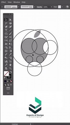 “How to Create Apple Logo in Illustrator 💡 | Professional Logo Design” #logo #logodesign #explore