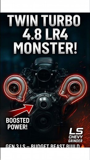 “LS Engine Swap: The 4.8LR4 That Makes 1000HP on a BUDGET! 💪🔥”
