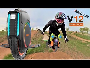 Electric Unicycle Jumps (INMOTION V12 HT) $2499 - Speced Out Mid Range EUC