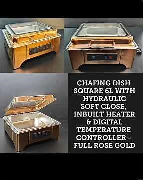 Modern Buffet Setup | Hydraulic Chafing Dish by The Imperial Hospitality