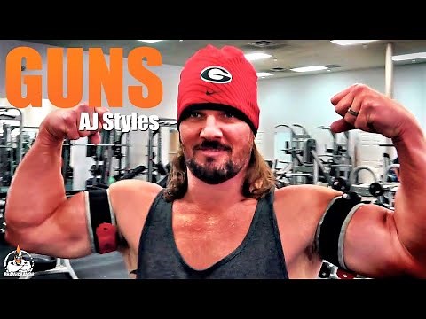 AJ Styles Biceps (GUNS!)