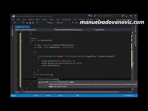 C# 6.0 Tutorial - Advanced - 49. BinaryReader And BinaryWriter Classes