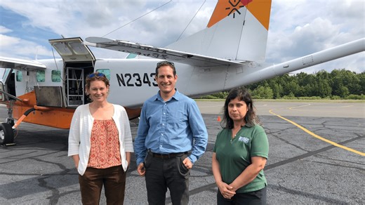 Massachusetts aerial survey underway for pyrrhotite, used in foundation causing crumbling concrete