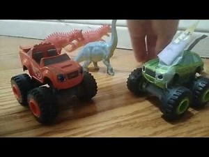Blaze and the monster machines dinosaur parade