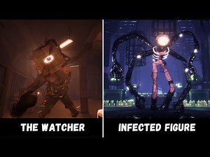 Foundation Watcher vs Doors 3 Infected Figure