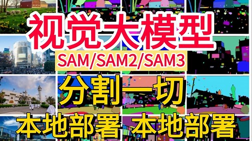 【从零配置SAM】手把手带你运行SAM模型，Segment Anything Model 最全解读！分割一切！从环境配置到本地部署、推理！AI/CV/SAM3/