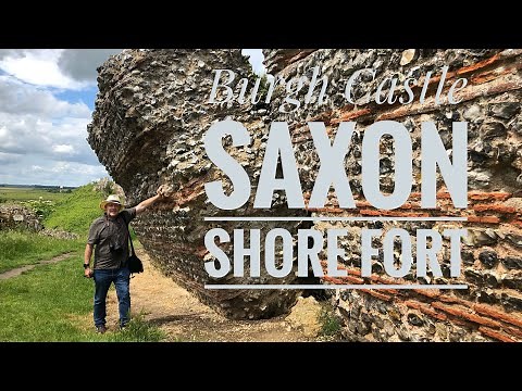 Burgh Castle Saxon Shore Fort #Norfolk