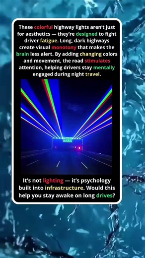 This Highway Trick Helps Drivers Stay Awake #shorts