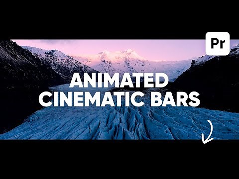 Premiere Pro ANIMATED Cinematic Bars