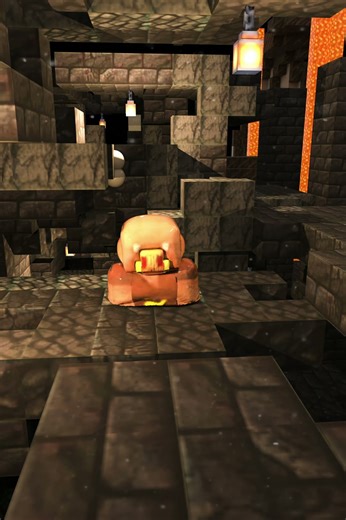 Piglin EXPLODE in Bastion