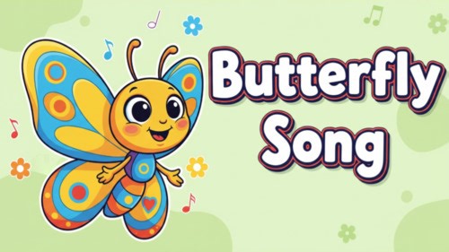 Butterfly Song and Lyrics Video for Elementary Science