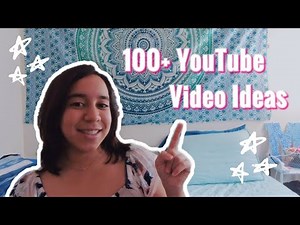 100+ YouTube VIDEO IDEAS for your channel! | Lifestyle/Beauty related