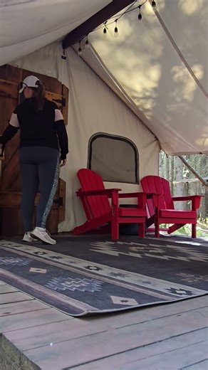The Ultimate Glamping Experience! #shorts #travel #glamping