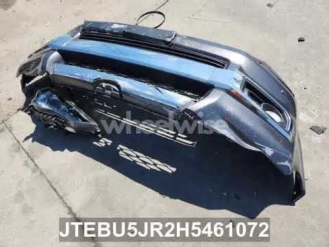 2017 TOYOTA 4RUNNER SR5/SR5 PREMIUM | VIN JTEBU5JR2H5461072