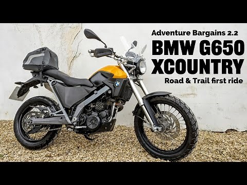 Adventure Bargains; G650 XCountry - Road & Trail first ride