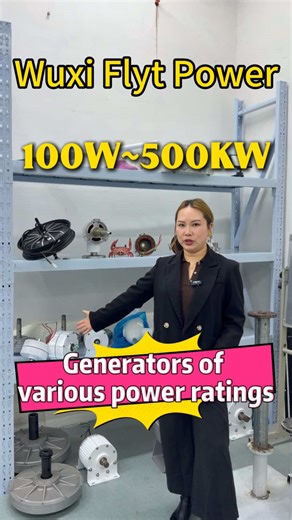 100w-500KW generator Voltage and rpm can be customized#chinafactory #windgenerator #windturbinefactory #Magneticlevitationgenerator #generator