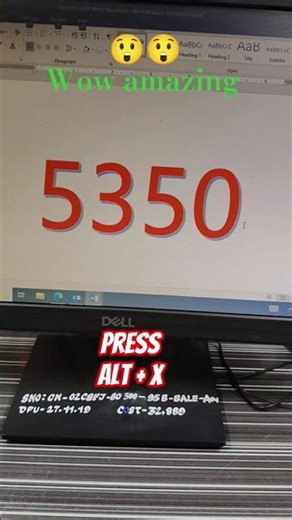 wow amazing symbol making ms word, ms word#windows #computer #microsoftword #shorts #reels #status