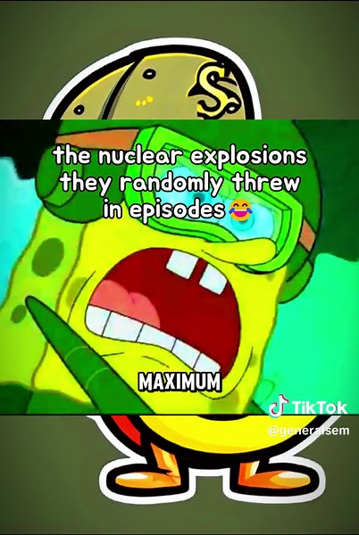 Explosive SpongeBob Cartoons