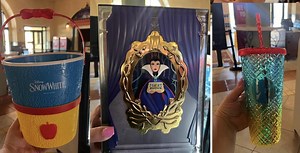 First Look at the Snow White Merchandise Spotted at Cinemark Theaters | Chip and Company