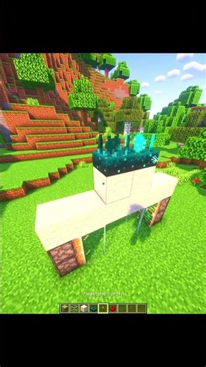 Minecraft Sliding Doors 💀 #shorts