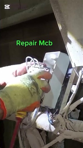 Repairing Mcb breaker #shorts #youtubeshorts