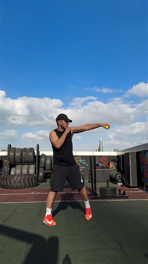 DUBAI | BOXING | COACH | COOPERATION | TIKTOK on Instagram: "4 exercises with tennis ball🎾 4 упражнения с теннисным мячом! Save✅ #boxing #boxingdubai #dubaiboxing #боксдубай"