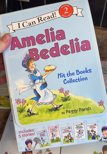 Replying to @Jasmin Amelia Bedelia I Can Read box set level 2, Amelia Bedelia Hit the Books collection, beginner reader chapter books, early reading books for kids ages 5–8, classic Amelia Bedelia stories, phonics and reading comprehension books, homeschool reading curriculum, learning to read book set, children’s paperback book collection, educational books for young readers, giftable kids book set, HarperCollins I Can Read books #tiktokshopjumpstartsale #tiktokshopcreatorpicks #ameliabedelia #
