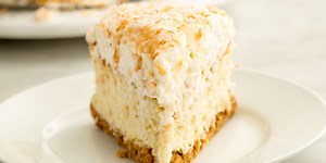 Toasted Coconut Cheesecake