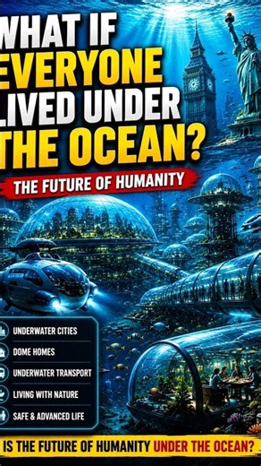 🌊 What If the Entire World Lived Under the Ocean?
