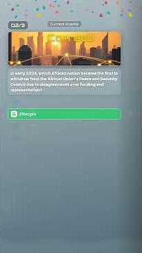 Test Your Current Events Knowledge - 3 Questions, 1 Chance