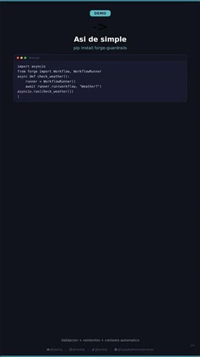 Haz que tu LLM local sea preciso con Forge Python