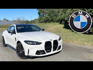 2025 BMW M4 Competition: POV Start Up, Test Drive, Walkaround and Review