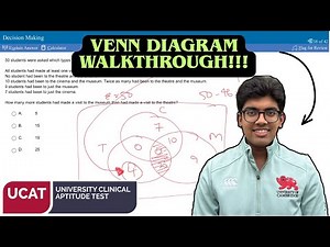 UCAT VENN DIAGRAMS SOLVED #2 | WALKTHROUGH