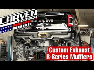 Ram TRX Carven Exhaust | R-Series Mufflers