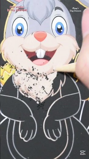 Scratch Art: Happy Easter ハッピーイースター Lễ Phục Sinh Satisfying Relaxing ASMR #stargazing #shorts