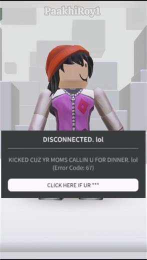 MAKE YOUR OWN ERROR CODE #errorcode #reel #edit #fyp #roblox #gameplay #views #like @PaakhiRoy1