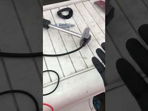 Boat fuel sending unit not working correctly. Potential quick and easy fix.