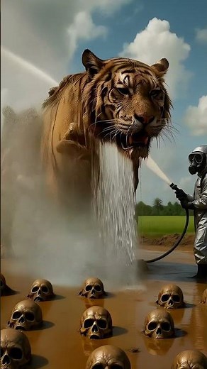 “Tiger Covered in Millions of Zombies 😭💀 Rescue Team Rushed to Save Him!”