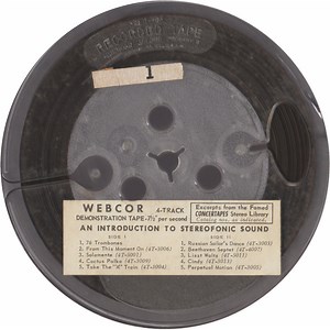 Various - Webcor Demonstration Tape - An Introduction To Stereofonic Sound