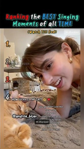 Ranking the BEST Singing Moments of all TIME #shorts