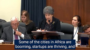By 2050, Africa will be home to a quarter of the world’s population. Will we be at the table as partners, or let China steer the ship? Proud to pass a bipartisan amendment to ensure strategic, sustained U.S. partnership with Africa into the future. | Rep. Lois Frankel