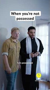 This guy is definitely possessed #comedy #relatable #shorts