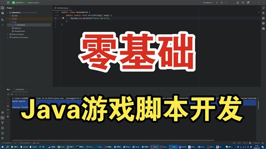 零基础Java游戏脚本引擎开发 基础语法与调试