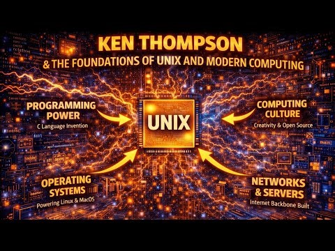 Ken Thompson: The Foundations of Unix and Modern Computing