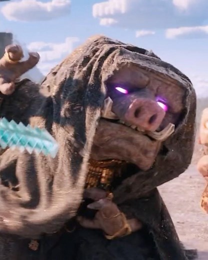 MINECRAFT MOVIE Clip - Steve's EPIC Fight vs Piglin Witch (2025) 4K UHD)