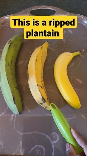 Plantain vs Banana, know the difference # Banana and Plantain #shortsvideo #food