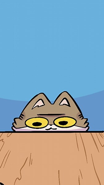 Our cat is so brave! by Our Super Adventure #comics #cat #webcomics #cute #funny #animation #cats